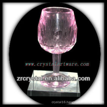 crystal wine cup P001